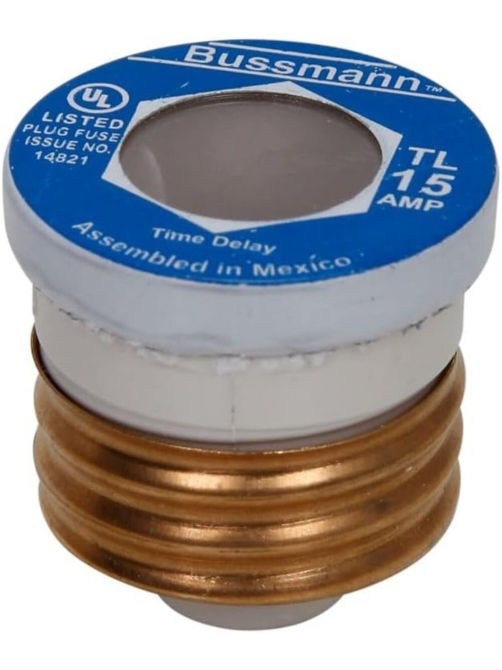 15 Amp 125V Fuse, IR 10kA, Retail Pack of 3 - Reliable Electrical Protection